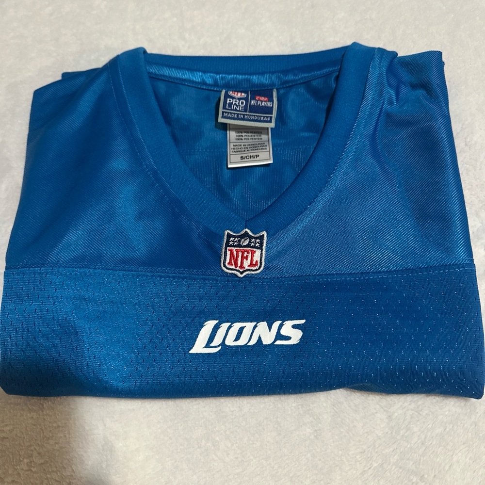 NFL Lions Blue Jersey